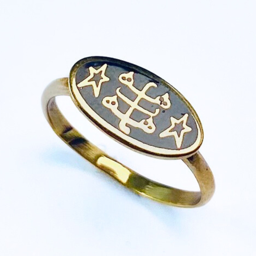 R006 Baha'i Non-Silver Ring