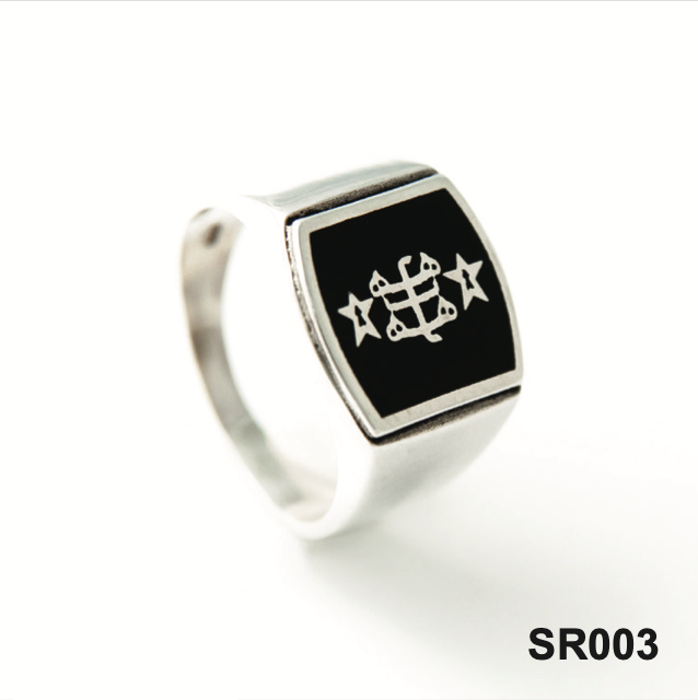 SR003 Baha'i Silver Ring