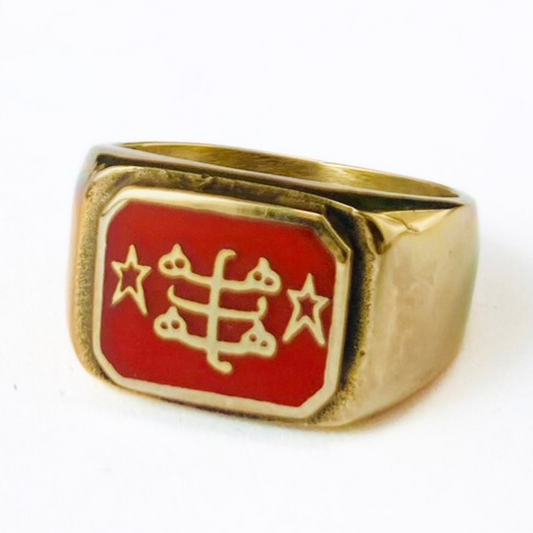 R017 Baha'i Non-Silver Ring