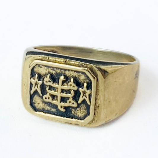 R019 Baha'i Non-Silver Ring