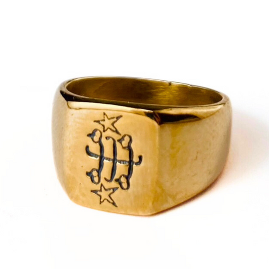 R020 Baha'i Non-Silver Ring