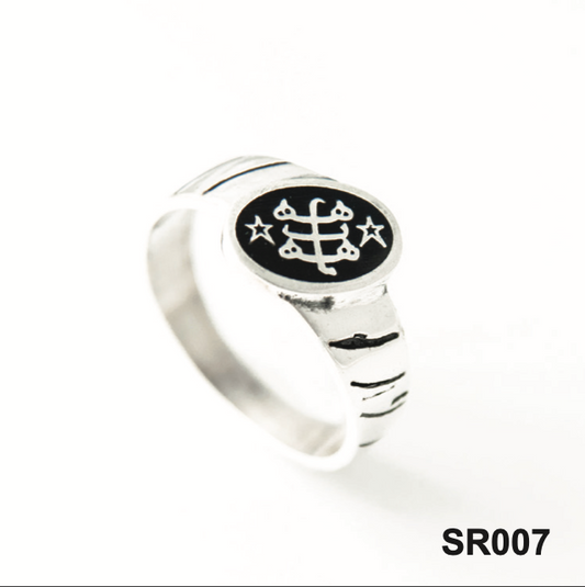 SR007 Baha'i Silver Ring