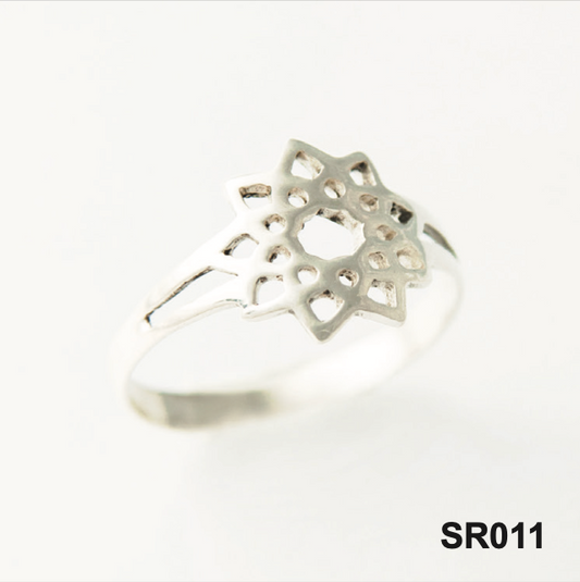 SR011 Baha'i Silver Ring